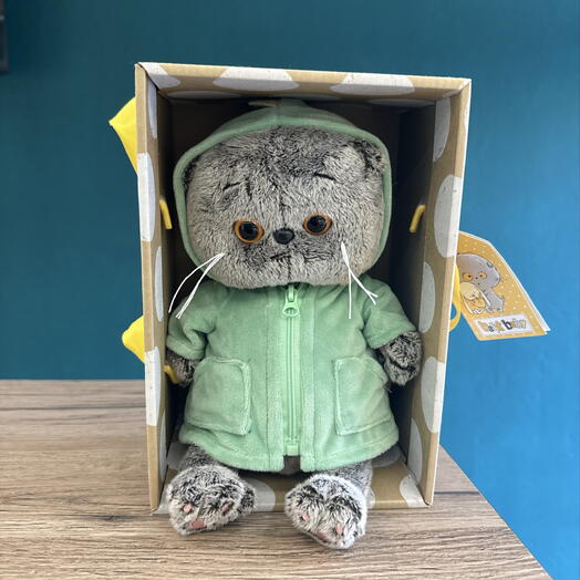 Игрушка Кот Басик в курточке «Дракончик»