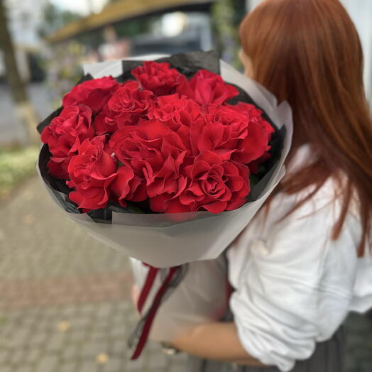 Французская роза букет