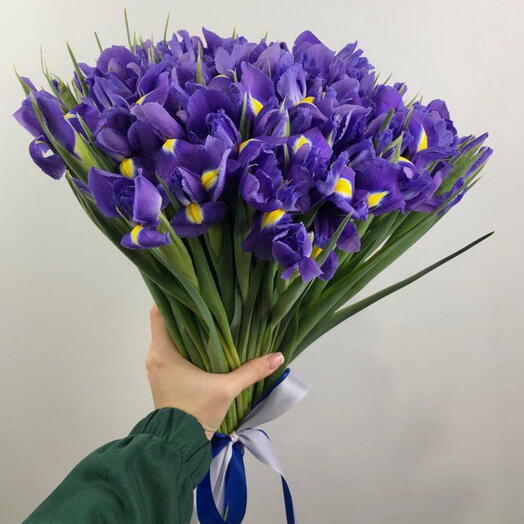 Букет  из ирисы