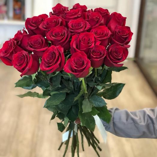 Rosas rojas de terciopelo