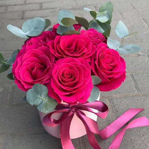 Коробочка с ароматной розой