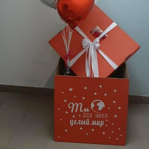 Коробка с шариками ты мой космос