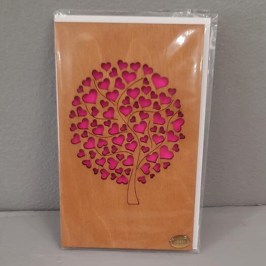 Открытка Дерево