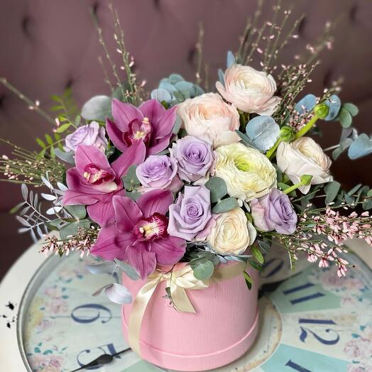 Flowers in a box