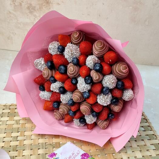 Fresa en chocolate "