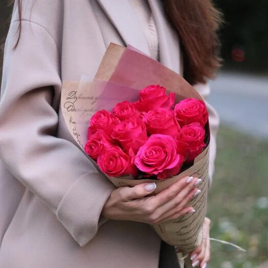 Rosas carmesí (S)