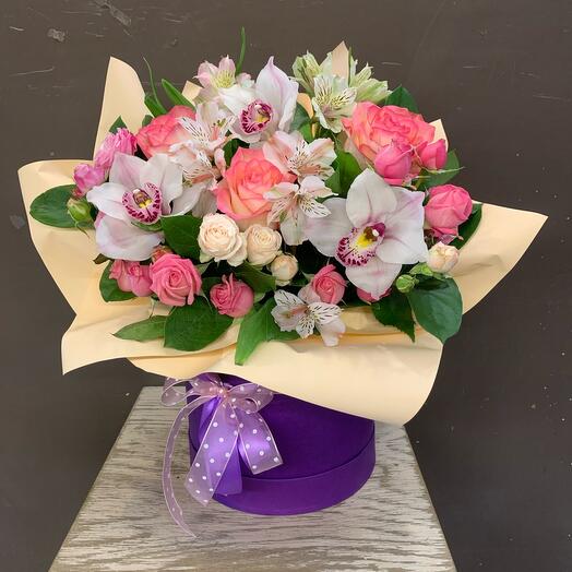 Flowers in a box