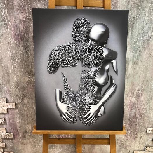 Картина «В объятиях страсти ver.1»