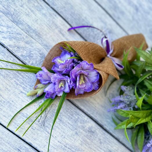 Букет из гладиолусов (мыло сувенирное ручной работы)