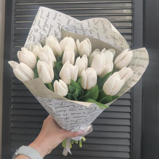 Tulipanes blancos 21