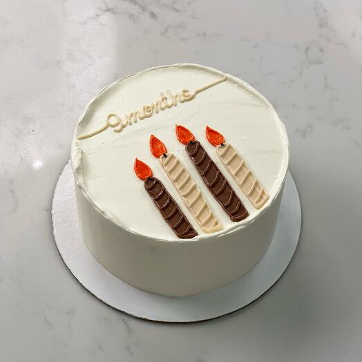 Бенто-макси со свечами