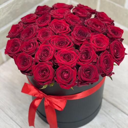 Roses in a box