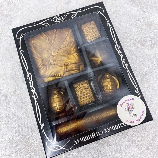 Мужской шоколадный набор