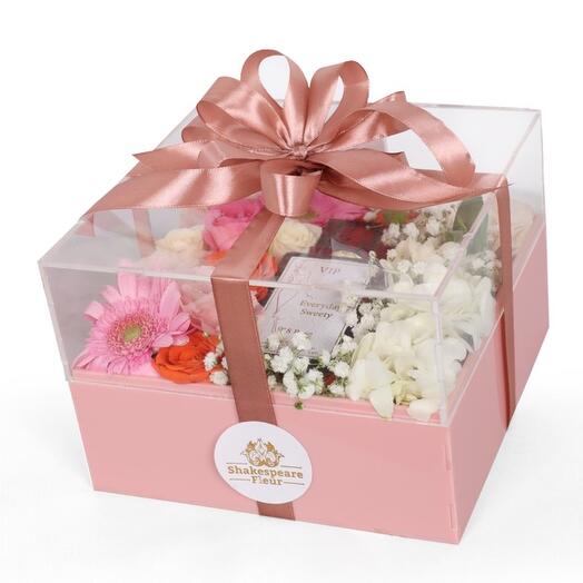 You re the Best Flower and Perfume Box