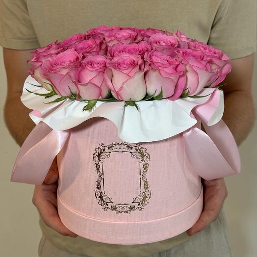 Pink Roses | Pink Box (S)