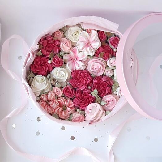 Marshmallow flowers for your beloved
