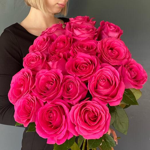 Монобукет из ароматных роз Пинк Флоид(Pinkfloyd).Букет 324 Milin bouquet
