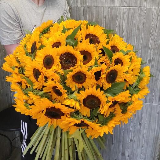 Ramo de 101 girasoles