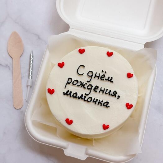 Бенто торт маме