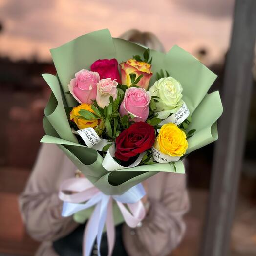 🌷Букет кенийских роз «Для тебя»