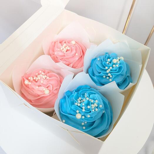 Капкейки микс 4 шт