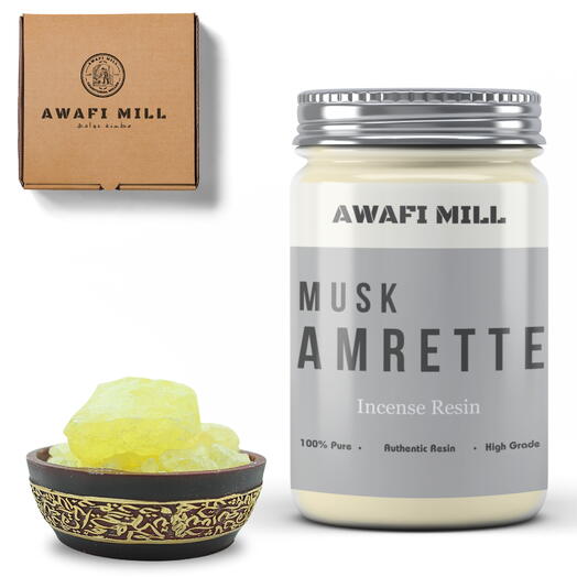 AWAFI MILL Moroccan Musk | Ambrette Crystals - Bottle of 100 Gram