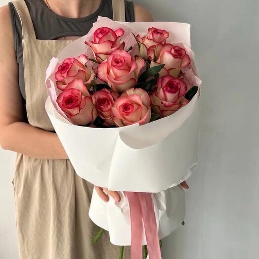 Букет из н️ежных розовых роз️😍