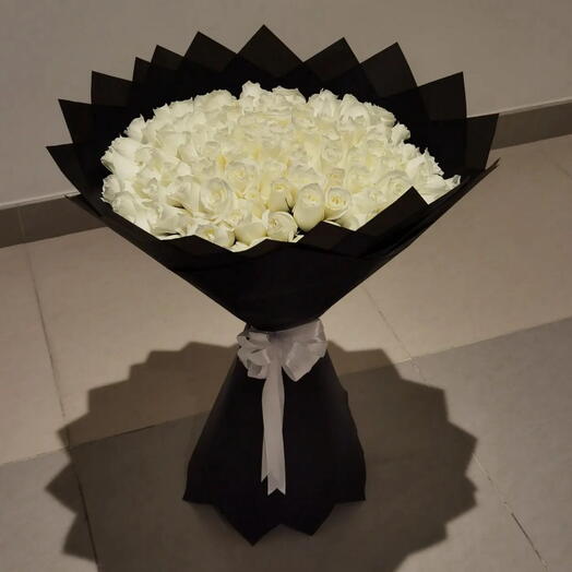 White rose 60 cm