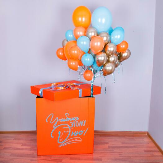 Caja Sorpresa "sonríe, este día"