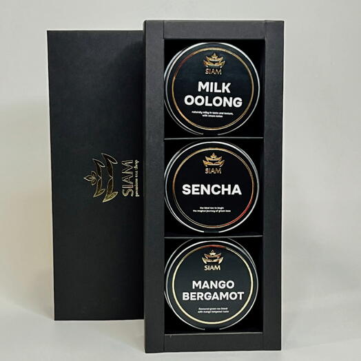 Подарочный набор чая Siam Tea Base 🌿🫖☕️🍀🍭для настоящей чайной церемонии или просто побаловать себя! =)