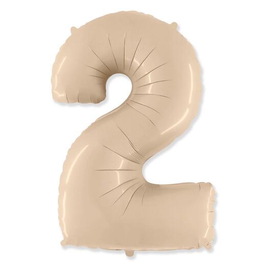 Фольгированный шар «2»