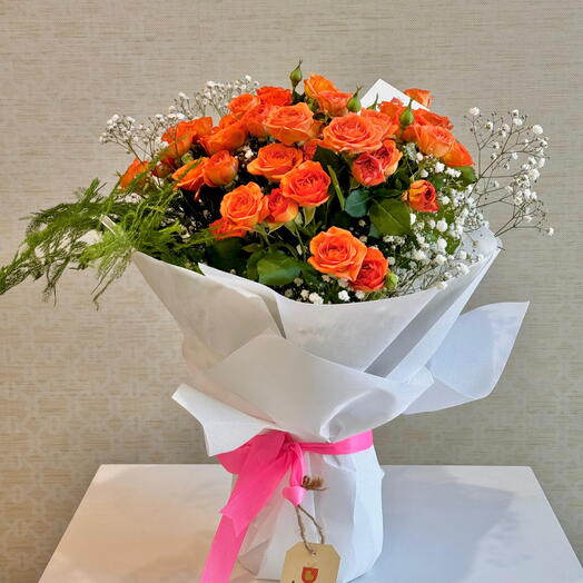 Orange Radiance Bouquet