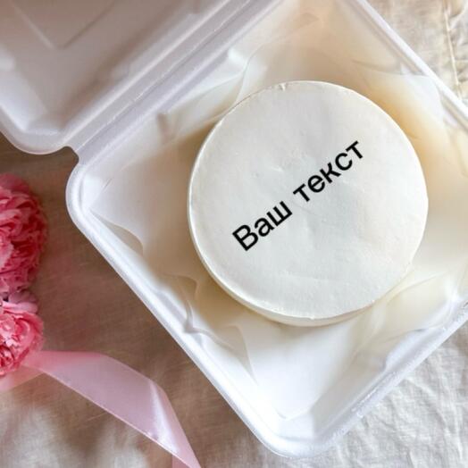 Бенто торт 800 гр с вашим любым текстом