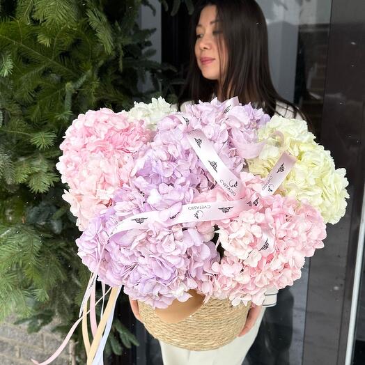 Корзина с цветами