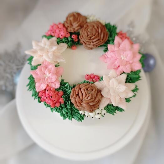 Новогодний торт