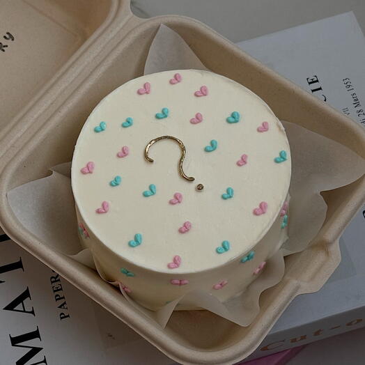 Торт на гендер пати, гендерный торт для определения пола малыша 🩵💖