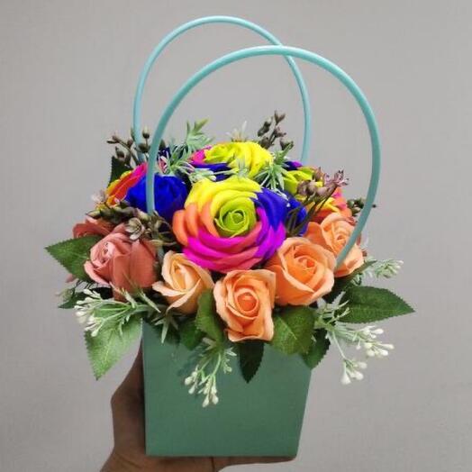 Мыльные розы ручная работа