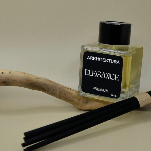 Ароматический диффузор для дома с палочками ELEGANCE ЛАЙМ/ДРЕВЕСИНА/ПЕРЕЦ