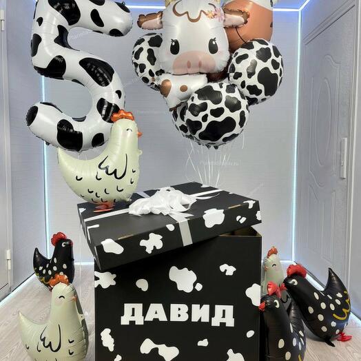 Детский набор шаров ферма