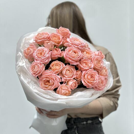 Кустовые розы яркие s
