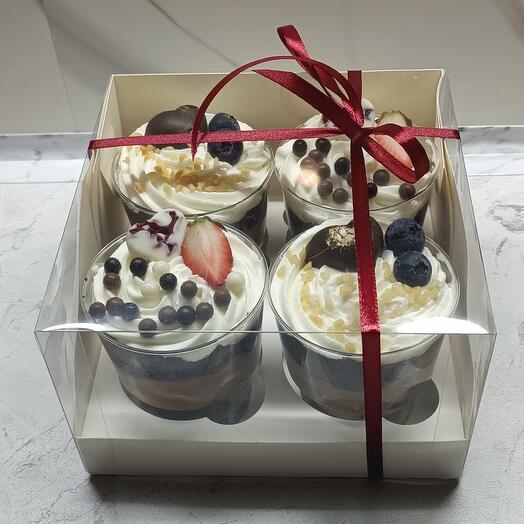 Трайфлы Сникерс 4 шт