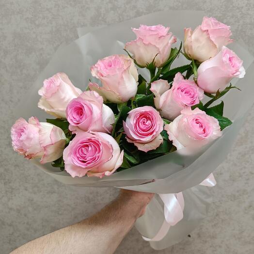 Букет – роза Эквадор 11 штук