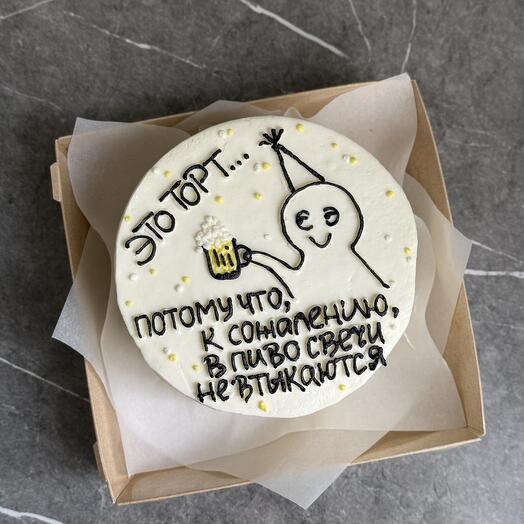 Бенто торт с рисунком