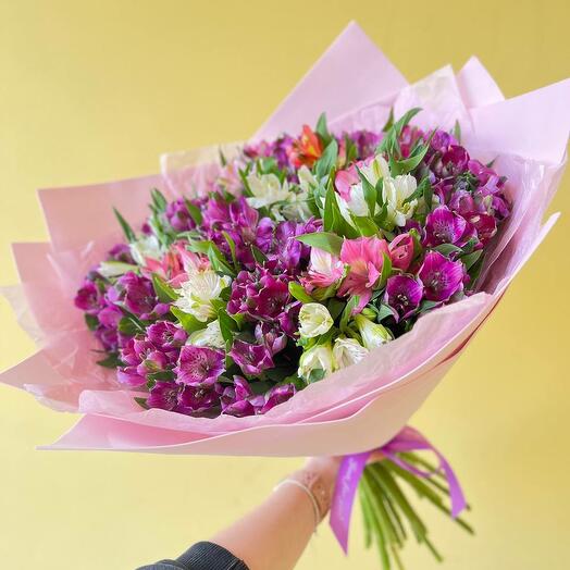 Микс букет "Альстромерия"
