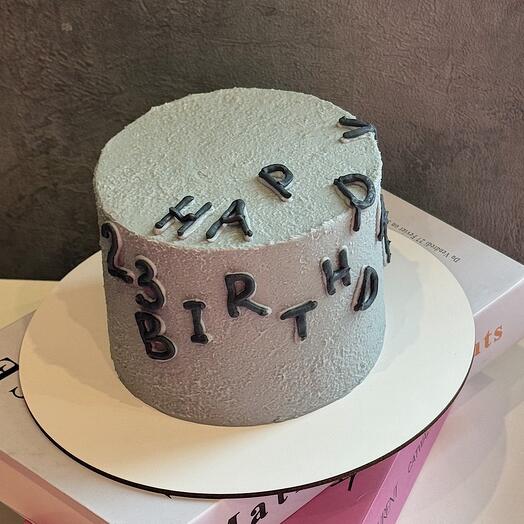 Торт на день рождения для парня, мужа, брата, друга Happy Birthday