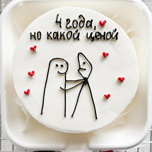 Бенто торт на годовщину