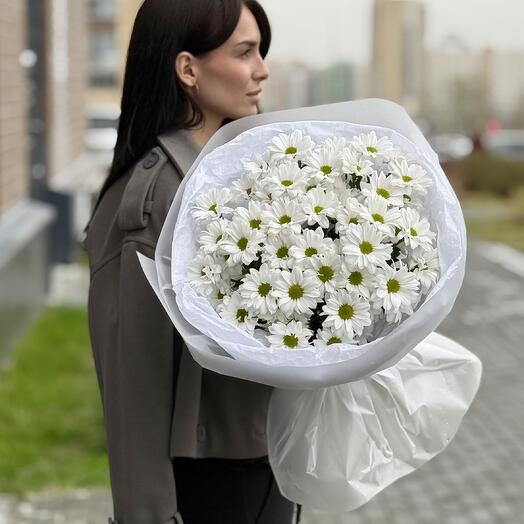 Букет ромашек хризантем