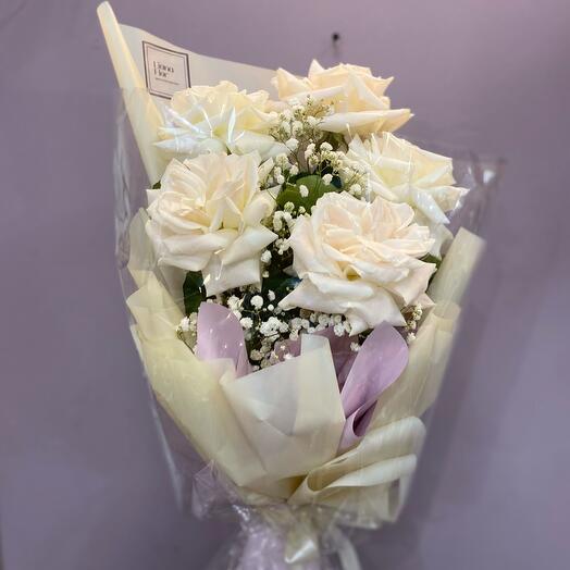 Букет белое облако