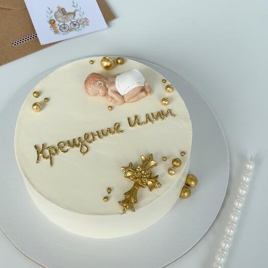 Торт на крещение 1 кг