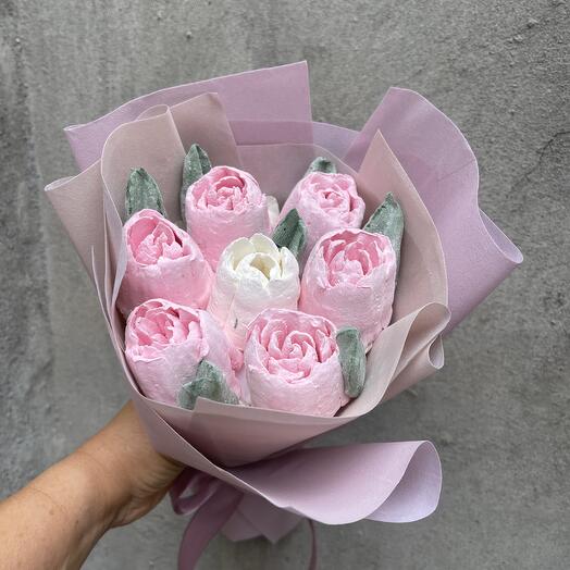 Зефирные цветы